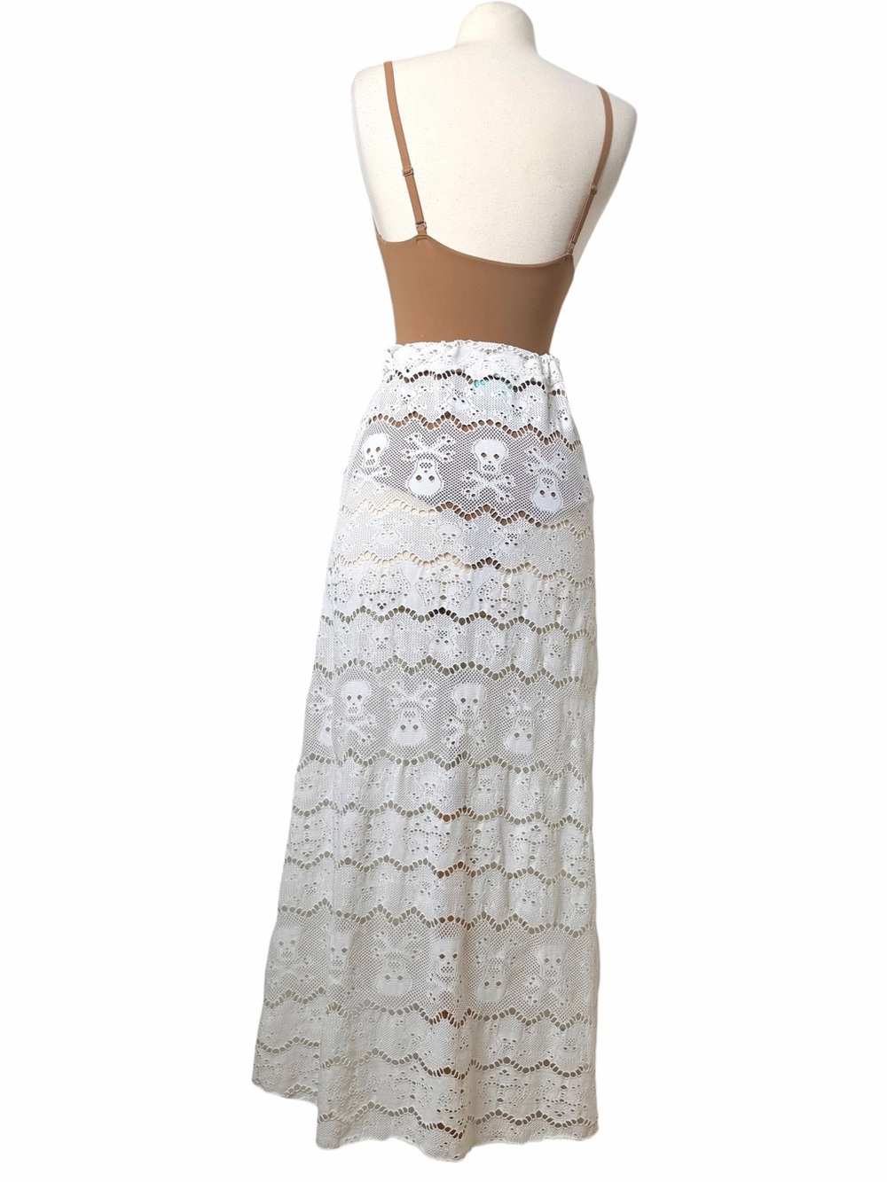 LETARTE Y2K Skull Maxi Skirt/Dress. - Picture 5 of 10